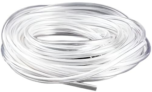 JIEYUZYUO Pvc-Schlauch, Durchsichtig, Flexibel, 5 Kg, Aquarium-Teichschlauch, Kraftstoffschlauch, Ölschlauch/4Mm * 6Mm