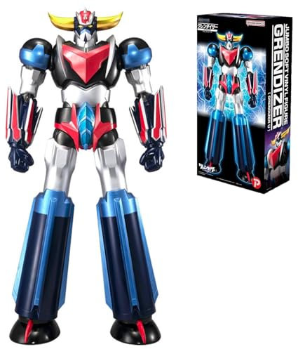 Bandai - Goldorak - Grendizer U - Grande Figurine de Collection 64 cm - Soft Vinyle - Robot Articulé - Collection Ado Adultes 15 Ans et + - TF36233