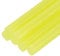 sourcing map 6pcs Mini Hot Glue Sticks for Glue Gun 7mm x 100mm Small Glue Sticks, Glitter Yellow