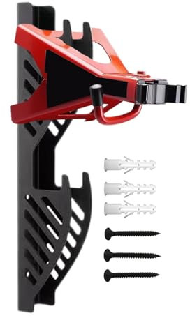 Support mural pour prise jack - Rack de rangement mural haute performance - Support de stockage vertical avec espace de charge élevé - Accessoires de remorque économiques pour Zuha