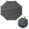 Housse de protection solaire pour trampoline, 305, filet de protection solaire, 8 barres, outil de protection multifonction pour les fêtes d'anniversaire, arrière-cours, accessoires de trampoline