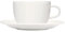 Iittala 1026932 Raami Tasse und Untertasse, Porzellan