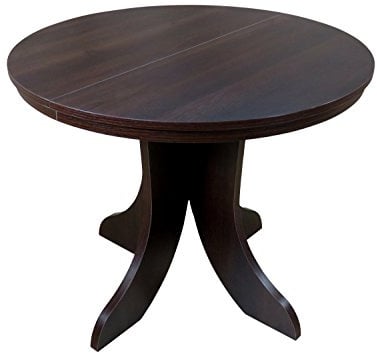 moebel direkt online Esstisch 90-130 cm Anton Nussbaum-Nachbildung