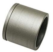 Gardinia Wandlager für Gardinenstangen mit Ø 19 mm, Inklusive Befestigungsmaterial, Wandmontage, Serie Kira, Silber