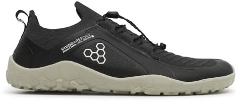 VIVOBAREFOOT Primus Trail Knit FG, Mens Breathable Off-Road Shoe with Barefoot Firm Ground Sole
