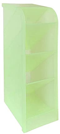 zlw-shop Pencil Holder Pen Pots Desk Organizer for Pens Storage Brush Stand Desk Pencil Holder for School Supplies Stationery Office Makeup Storage Box Pencil Cup Pen Organizer (Color : Light Yellow)