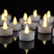 Kemanga Warm White Battery LED Tea Lights, 24 Pack Flameless No Flickering Tea Light Candle, Realistic Battery Operated Fake Candle for Christmas Halloween Decoration, Festivals Gift, Wedding Party