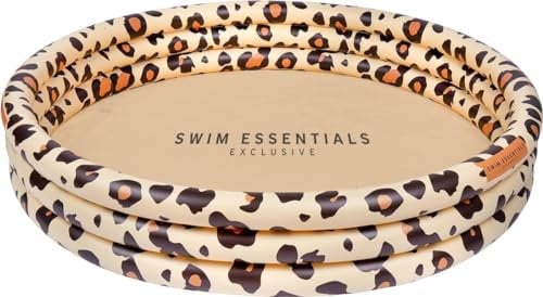 Aufblasbare Pool 150 cm Pantherdruck Beige