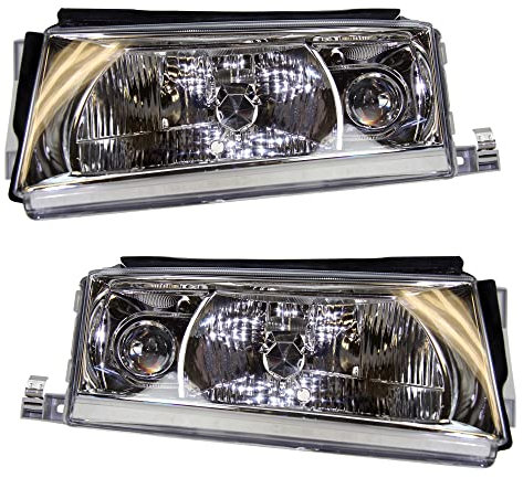 ATEC Germany 2x Hauptscheinwerfer vorne links + rechts Frontscheinwerfer, Kompatibel mit SKODA OCTAVIA I (1U2), OCTAVIA I Combi (1U5)