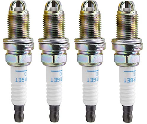 CORGLI Zündkerzen für VW Passat B5 Golf Beetle, 4 Stück Normale Zündkerze BKUR6ET10-2397 101000033AA