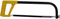 Dunnet Tools 12 Hacksaw for Metal Cutting Plastic Handle Hand Saw Adjustable Blade Tensioner Hack Saw to Cut Metal Multifunction Hand Hacksaws Preinstalled Hacksaw with Blade