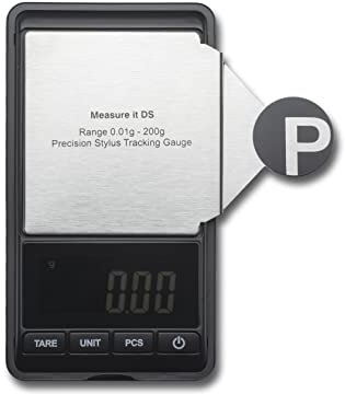 Pro-Ject Measure it DS, Präzisions Tonarmwaage mit 0,01g Messgenauigkeit