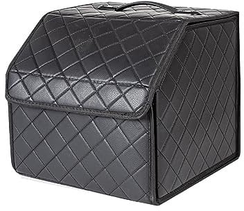 ThisgA Auto Faltbarer Kofferraum-Organizer aus Leder, für BMW X2 X2M F39 18i 18d 20i 20d 25d 25e M35i Kofferraumtaschen mit großer Kapazitä torganisieren Sie,B-S