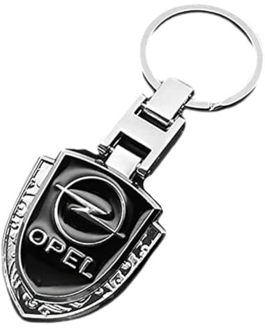 ARZARF Auto Porte-clé, pour Opel Zafira Tourer/Zafira Life L/S/M Porte-clés pour Homme et Femme Porte-Clés de Voiture Porte-clés Emblème Cadeau Décoration,A