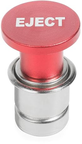 Flaconi Auto Zigarettenanzünder,12V Auto Zigarettenanzünder Stecker,20mm zigarettenanzünder abdeckung,Aluminium-Zigarettenanzünder-Stecker,Kfz-Feuerzeug Passend für Die Meisten Fahrzeuge (EJECT)
