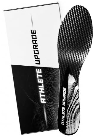 Carbon Fiber Insoles - Professional for Sports (Pair) (EU 44 UK 9)