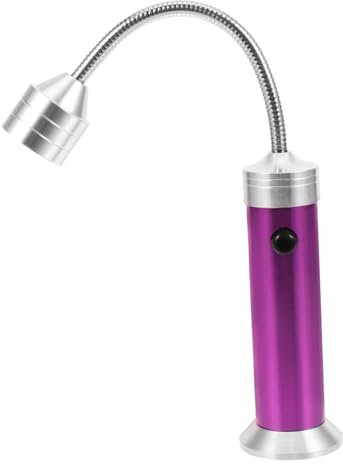 DOITOOL lampe de poche pliable lampe de poche flexible Violet,mauve
