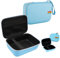 Leayjeen Funda para Cámara de Fotos Infantil Instantánea, Juego de 2 Fundas Azul, Compatible con HiMont/Hangrui/ASTGMI/Gofunly/TIATUA/CAMCLID, Regalo para Niños y Niñas (Solo Incluye Fundas)
