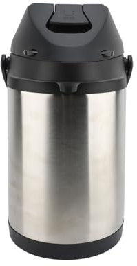 Gugxiom Thermal Coffee Carafe,Hot Beverage Dispenser with Rotatable Base,Coffee Dispenser with Pump for Party Chocolate Drink、Tea、Cold/Hot Water.