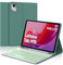 JADEMALL Custodia con Tastiera per Lenovo Tab M11 11 2024 TB330FU/330XU, [Layout Italiana] Tastiera Magnetica Retroilluminata Wireless Bluetooth per Lenovo Tab M11 11 Pollici, Verde scuro