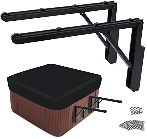 2 ascensori per vasca da bagno, sollevatore di copertura pieghevole per vasca idromassaggio, carico massimo: 35 kg