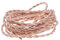 NUOBESTY 1Rolle Adriges Vintage Stromkabel Flexibles Textilkabel Roségold Für Lampen Leuchten Und Kronleuchter Hochwertiges Ummanteltes Für DIY Projekte