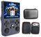 Console di gioco portatile K36 con schermo IPS da 3,5 pollici e 500 nit, con oltre 16.000 giochi per emulatore per PS1/PSP/DC/N64/SS, mini giochi tascabili retrò classici. (grigio 64 GB)