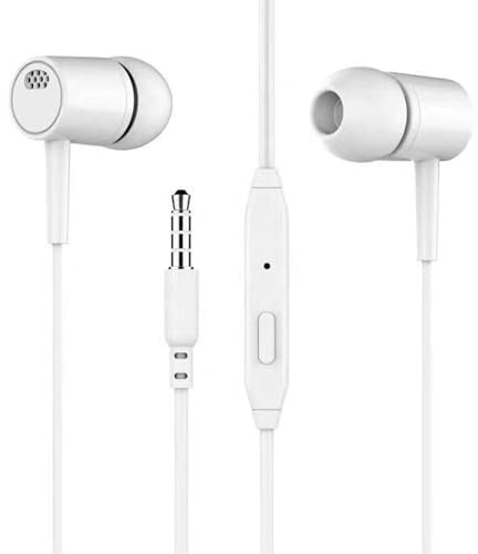 Auricolari Cablati Stereo - Cuffie In -ear Da 3,5 Mm, Auricolari Audio Microfonici | Monitor Per Auricolari Cablati Isolanti Hi-Fi, Auricolare Dinamico, Boccioli Audio Cablati Per Cellulare, Computer,
