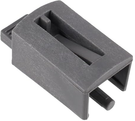 sparefixd Suitable for Indesit Dishwasher Basket Runner Rail Back Stop, Dark Gre