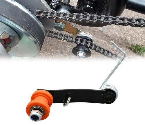 MKSZY Tendeur De Chaîne De Moto Tout-Terrain, Tendeur De Chaîne, Galet Tendeur, Ressort, pour VTT, pour K&awasaki, 420, 428, 530