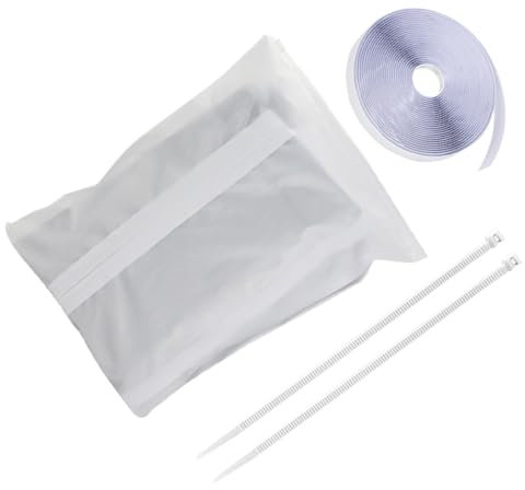 kit für Klimaanlagen | Trockner Entlüftung Abdichtungsset - Bohrfreies Klimagerät Kit Mit Klemmen Und Reißverschluss Für Haushaltstrockner