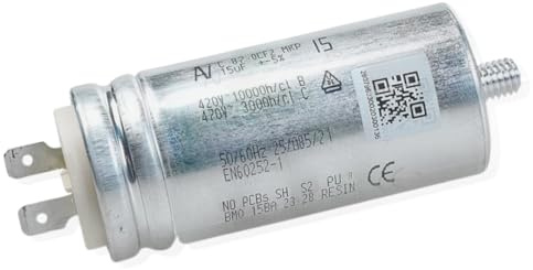 Condensatore per asciugatrice 15 Uf compatibile con BEKO - 2807962300