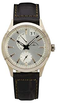 Zeno-Watch Mens Watch - Gentleman Big Date gold plated - 6662-7004Q-Pgr-f3
