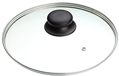 Kitchen Craft Tempered Glass Replacement Lids for Pans Pots and Casseroles - (14CM) to (36CM) (22 cm)