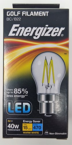 40W LED Golf FIL B22 WW S12871