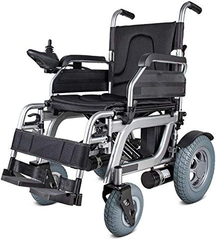DYHQQ Folding Portable Powerchair, 320W 24V 20Ah Li-Ion Battery, Removable Lithium Battery Mobility Chair,Motorized Wheelchairs