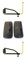 2x Außenspiegel Rückspiegel LKW Traktor ø15-22 365x190 Spiegelhalter SET
