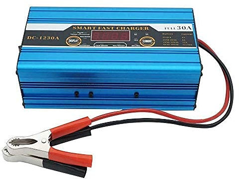 Car Battery Charger, Intelligent Automatic Battery Charger and Jumper Starter for Car Motorhome Boat Motorcycle, UK Plug,Compatible with BMW