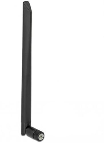 Delock WLAN 802.11 a/ax/a/b/g/n Antenne RP-SMA Stecker 5 dBi 20 cm