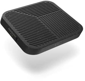 ZENS Modular Series - 15W Single Wireless Charger Basisstation (Fast Charging Standard, Qi-Zertifiziert, 65W Netzteil mit 1,5m Kabel inklusive)
