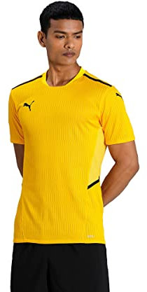 PUMA Herren, teamCUP Jersey T-Shirt, Cyber yellow, XXL