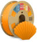 OVERTURE Matte PLA Filament Aufgerüstet 1.75 mm, 1kg (2.2 lbs) Spule, Maßgenauigkeit +/- 0.02mm Filament für 3D Drucker (Orange)
