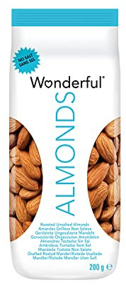 Wonderful Pistacchi e mandorle - Mandorle naturali 200g maturate sotto il sole californiano