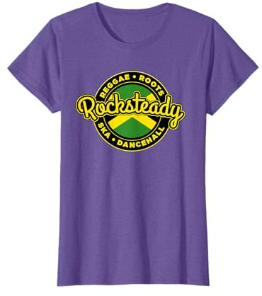 Rocksteady Skinhead Reggae Roots Ska Dancehall Jamaican T-Shirt