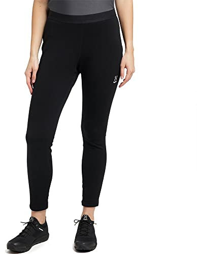 Haglöfs Astral Tights Pile, Nero Vero, XS Donna