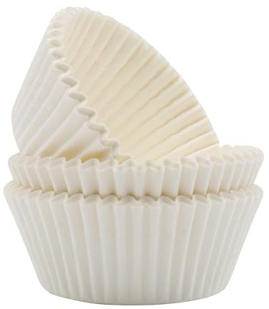 PME Cupcake-Förmchen, Weiß (300)