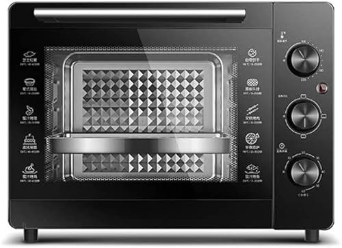 CAZARU Forno Tostapane, Forno Elettrico Cottura Domestica Multifunzione Grande capacità Forno da Tavolo Forno A Convezione Forno da Appoggio Tostapane Vita Felice