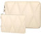 Voova Puffy Laptop Sleeve Carry Case 14-15 Inch, Computer Cover Bag with Accessories Pouch for MacBook Air M2/M3 15, MacBook Pro 14/15, 15” Surface Laptop 5/4, hp chromebook 14, Apricot