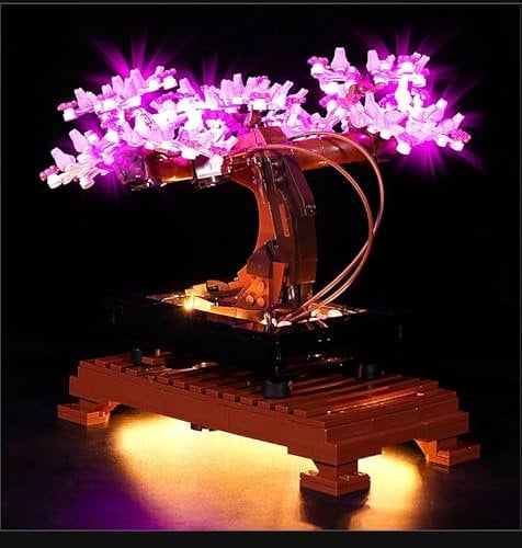 Hilighting Upgraded Led Light Kit for Lego Icons Bonsai Tree Building Set, Compatible with Lego 10281 (Model Not Included)