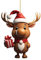 Weihnachtsbaum Deko Weihnachtshirsch Acryl Deko Weihnachten Lustige Weihnachtskugeln Weihnachtsbaum Basteln Weihnachten Baumkugeln Christbaumschmuck Weihnachtsschmuck Christbaumkugeln (C, One Size)